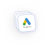 Google Ads logo stacked