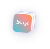 Braze-Logo gestapelt
