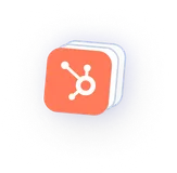 Hubspot logo stacked